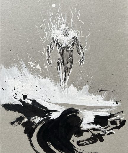 Silver Surfer  PIN UP  by Ito Caresme